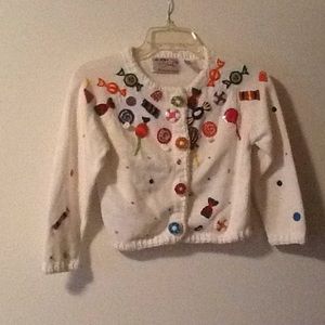 ⚡️Simon Sez Candy Beaded Cardigan Sweater